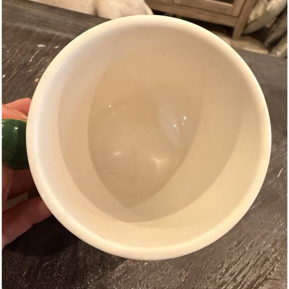 Olé Guacamole Avocado Mug Funny 3D Handle Smiling Avocados Ceramic Coffee Cup - Picture 4 of 5